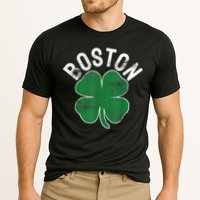 Boston Irish Shamrock St. Patrick's Day Cooling Performance Crew T-Shirt