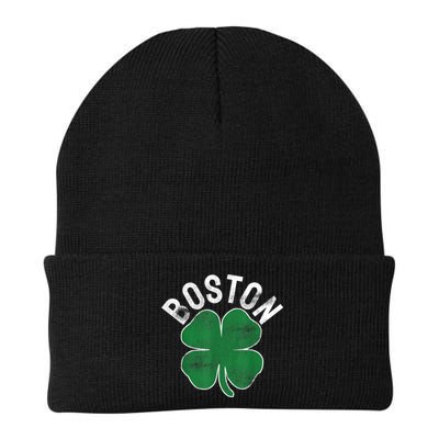 Boston Irish Shamrock St. Patrick's Day Beanie