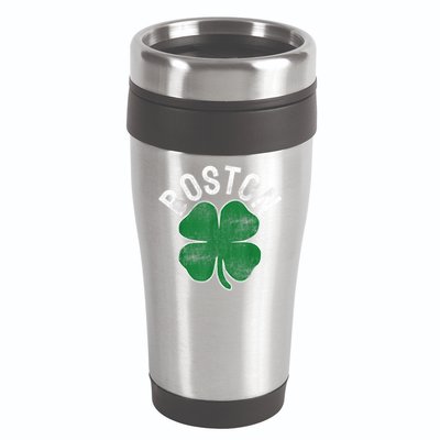 Boston Irish Shamrock St. Patrick's Day 16oz Travel Tumbler