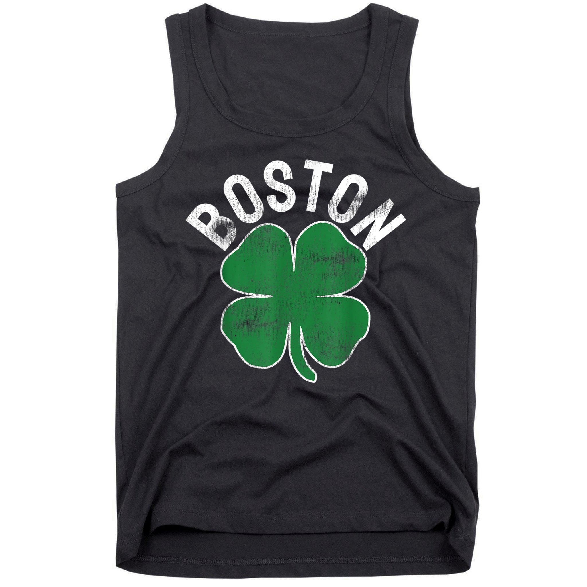 Boston Irish Shamrock St. Patrick's Day Tank Top