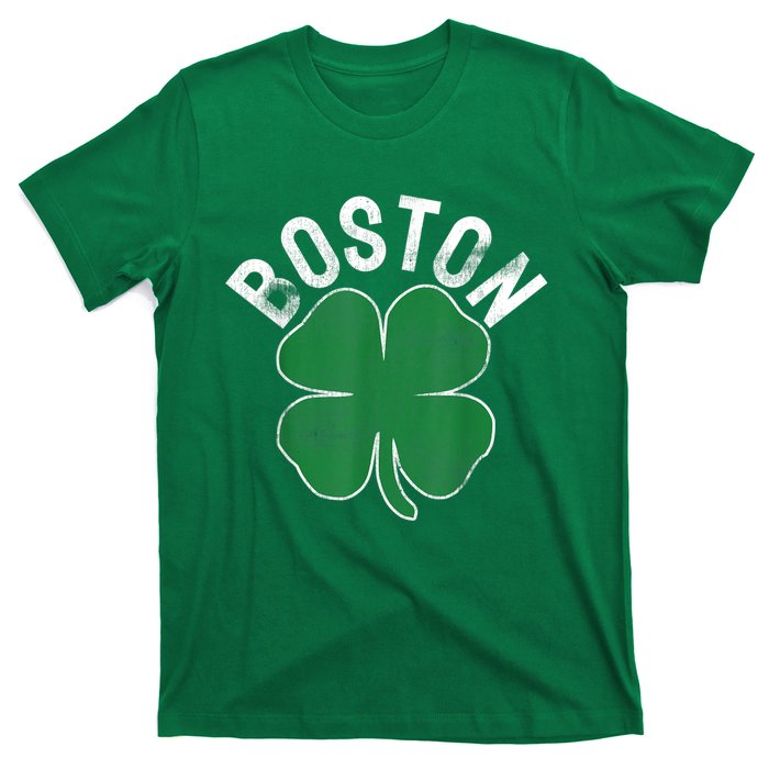 Boston Irish Shamrock St. Patrick's Day T-Shirt