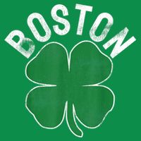 Boston Irish Shamrock St. Patrick's Day Baby Bodysuit