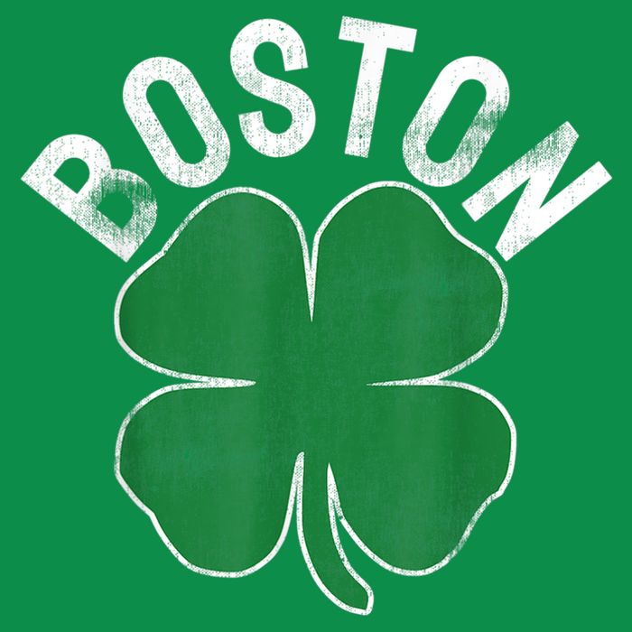 Boston Irish Shamrock St. Patrick's Day Baby Bodysuit