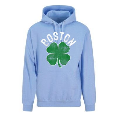 Boston Irish Shamrock St. Patrick's Day Unisex Surf Hoodie