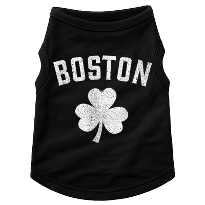 Boston Irish Shamrock St. Patrick's Day Doggie Tank