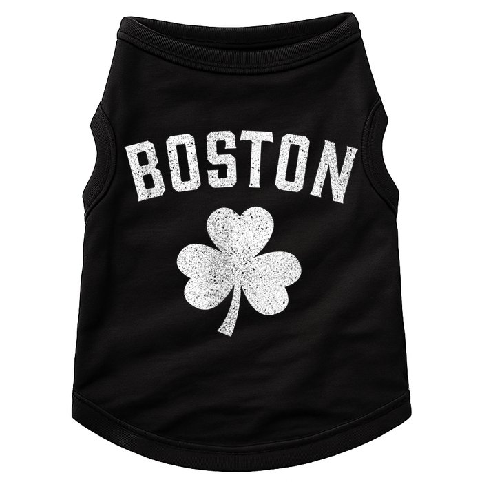 Boston Irish Shamrock St. Patrick's Day Doggie Tank
