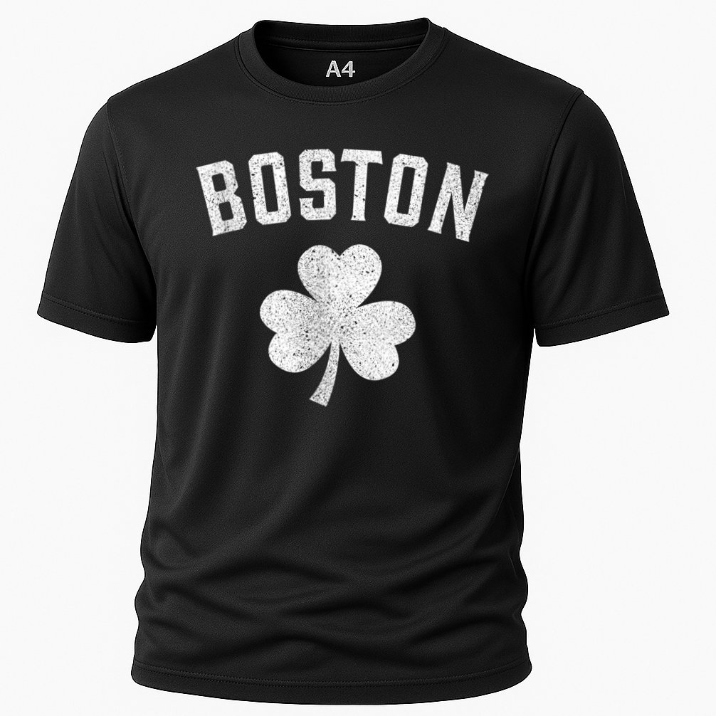 Boston Irish Shamrock St. Patrick's Day Performance Shirt