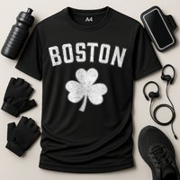Boston Irish Shamrock St. Patrick's Day Performance Shirt