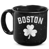 Boston Irish Shamrock St. Patrick's Day 15oz Campfire Ceramic Mug