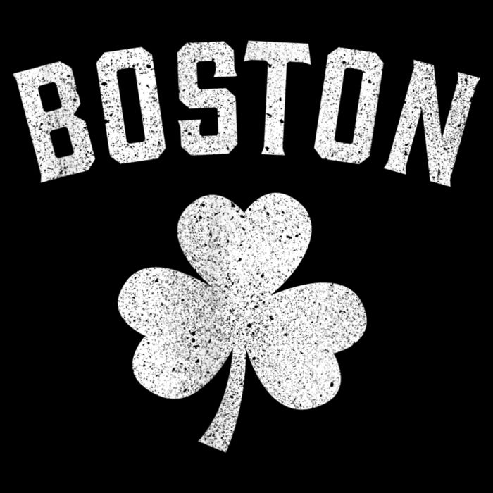 Boston Irish Shamrock St. Patrick's Day Drawstring Bag