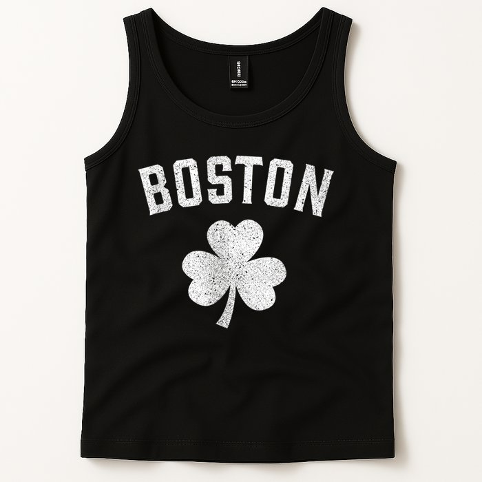 Boston Irish Shamrock St. Patrick's Day Tank Top