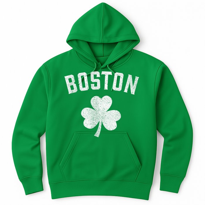 Boston Irish Shamrock St. Patrick's Day Hoodie