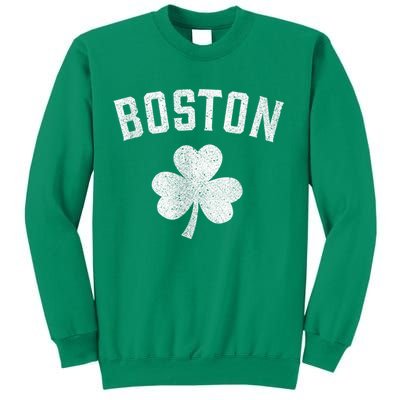 Boston Irish Shamrock St. Patrick's Day Sweatshirt