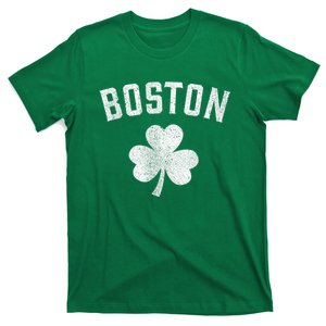 Boston Irish Shamrock St. Patrick's Day T-Shirt