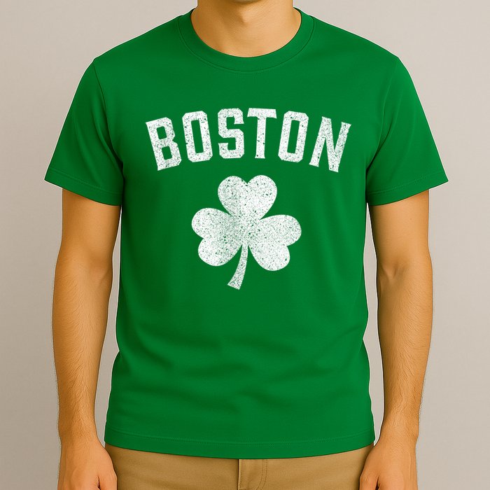 Boston Irish Shamrock St. Patrick's Day T-Shirt