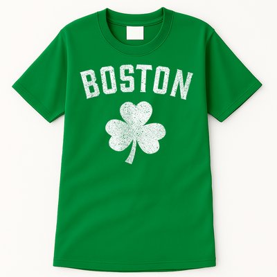 Boston Irish Shamrock St. Patrick's Day Tall T-Shirt