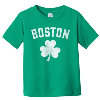 Boston Irish Shamrock St. Patrick's Day Toddler T-Shirt