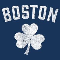 Boston Irish Shamrock St. Patrick's Day Infant Baby Jersey Bodysuit