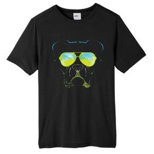 Boxer In Sunglasses Dog Gift Boxer Mom Boxer Dad Gift Tall Fusion ChromaSoft Performance T-Shirt