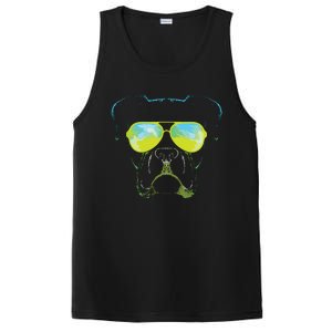 Boxer In Sunglasses Dog Gift Boxer Mom Boxer Dad Gift PosiCharge Competitor Tank