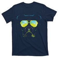 Boxer In Sunglasses Dog Gift Boxer Mom Boxer Dad Gift T-Shirt