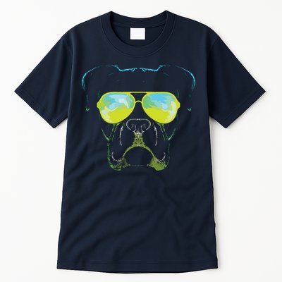 Boxer In Sunglasses Dog Gift Boxer Mom Boxer Dad Gift Tall T-Shirt