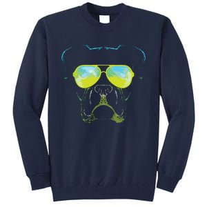 Boxer In Sunglasses Dog Gift Boxer Mom Boxer Dad Gift Tall Sweatshirt