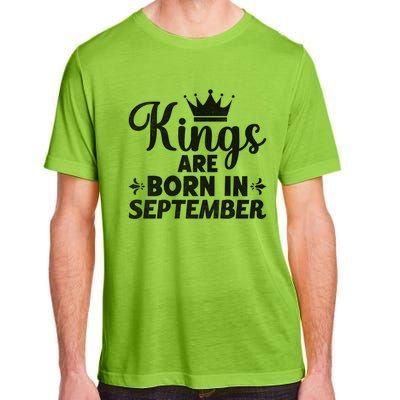 Born In September Funny September Month Gift Adult ChromaSoft Performance T-Shirt