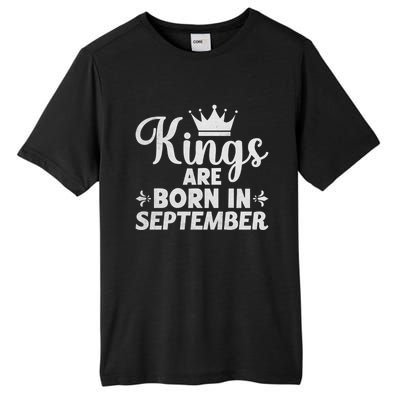 Born In September Funny September Month Gift Tall Fusion ChromaSoft Performance T-Shirt