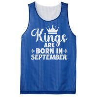 Born In September Funny September Month Gift Mesh Reversible Basketball Jersey Tank