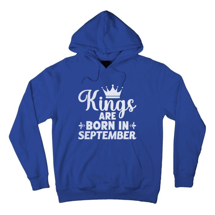 Born In September Funny September Month Gift Tall Hoodie