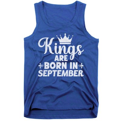 Born In September Funny September Month Gift Tank Top