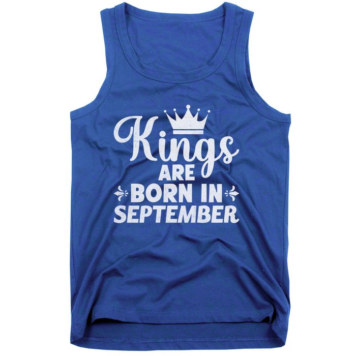 Born In September Funny September Month Gift Tank Top