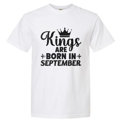 Born In September Funny September Month Gift Garment-Dyed Heavyweight T-Shirt