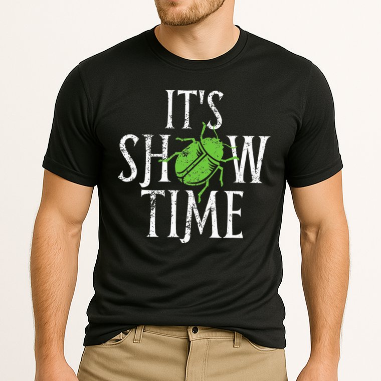 Beetle It's Showtime vintage animal Cooling Performance Crew T-Shirt