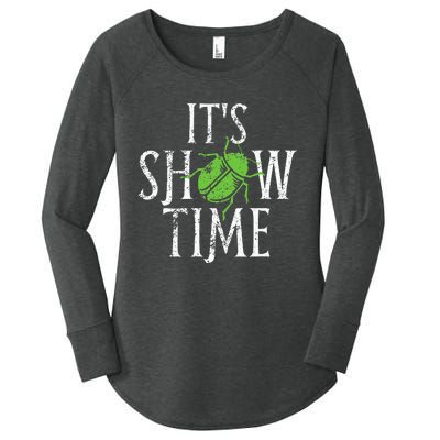 Beetle It's Showtime vintage animal Women's Perfect Tri Tunic Long Sleeve Shirt