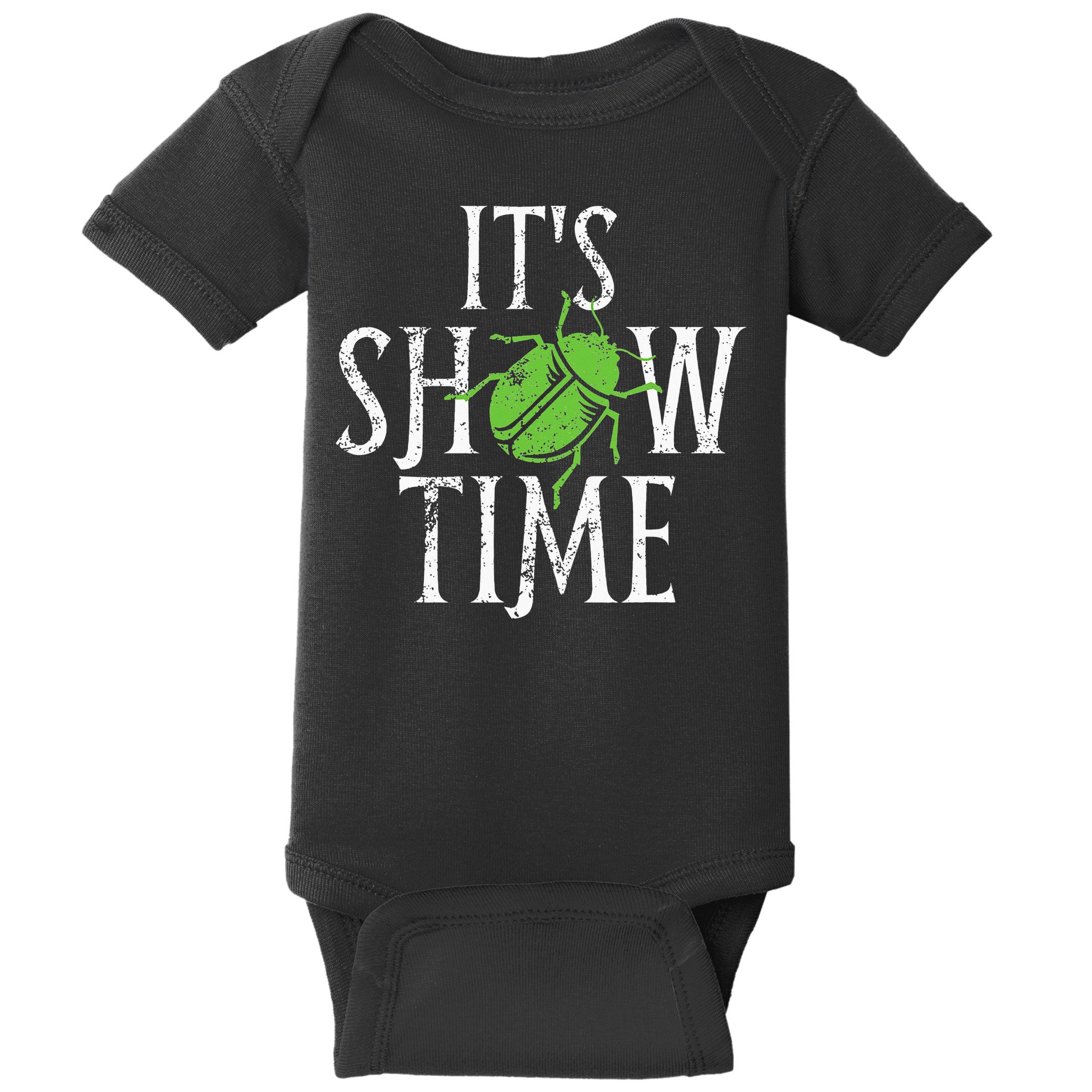 Beetle It's Showtime vintage animal Baby Bodysuit