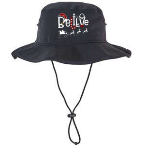 Believe In Santa Clause Christmas Legacy Cool Fit Booney Bucket Hat