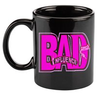BAD INFLUENCE SASSY WEAR 11oz C Handle Ceramic Mug