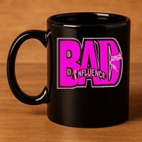 BAD INFLUENCE SASSY WEAR 11oz C Handle Ceramic Mug