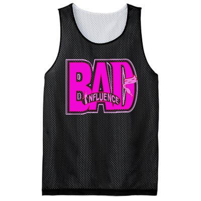 BAD INFLUENCE SASSY WEAR Mesh Reversible Basketball Jersey Tank