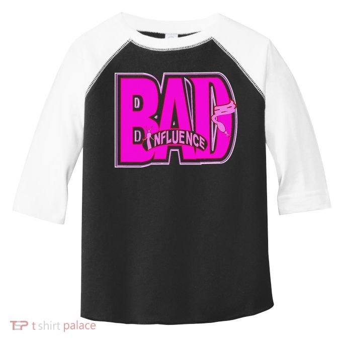 BAD INFLUENCE SASSY WEAR Toddler Fine Jersey T-Shirt