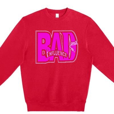 BAD INFLUENCE SASSY WEAR Premium Crewneck Sweatshirt