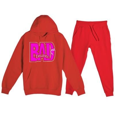 BAD INFLUENCE SASSY WEAR Premium Hooded Sweatsuit Set