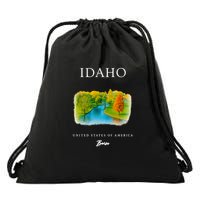 Boise Idaho Signature Series Drawstring Bag