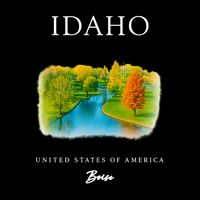 Boise Idaho Signature Series Drawstring Bag