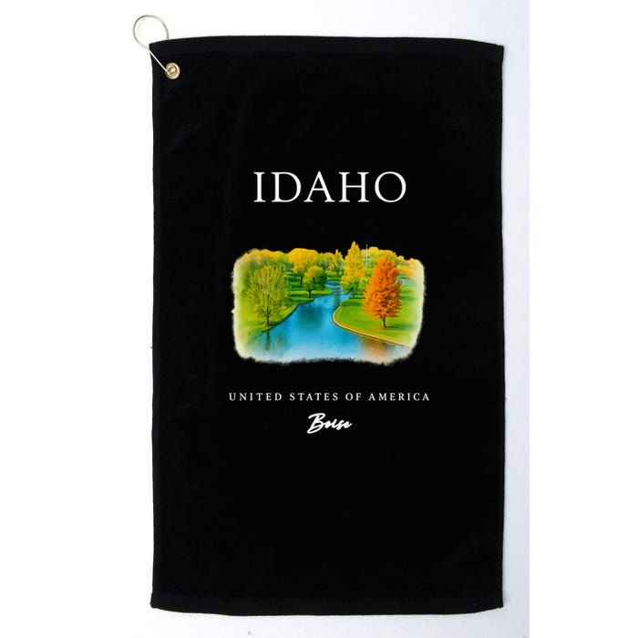 Boise Idaho Signature Series Golf Towel