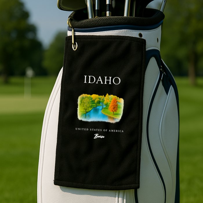 Boise Idaho Signature Series Golf Towel