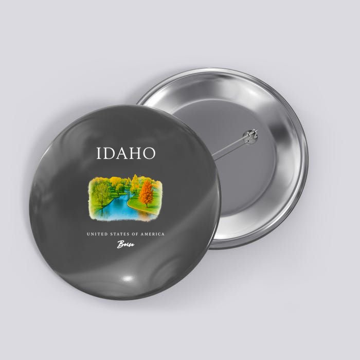 Boise Idaho Signature Series Button