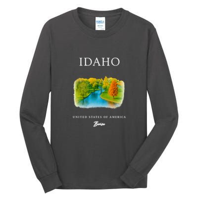 Boise Idaho Signature Series Tall Long Sleeve T-Shirt